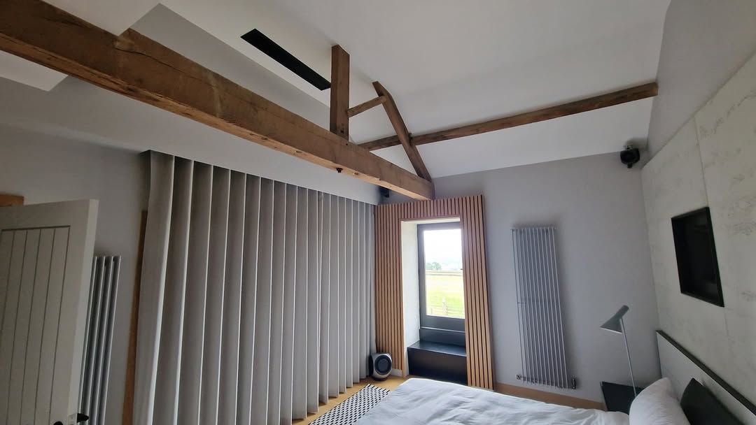 Domestic ducted air conditioning installation featuring a Toshiba system