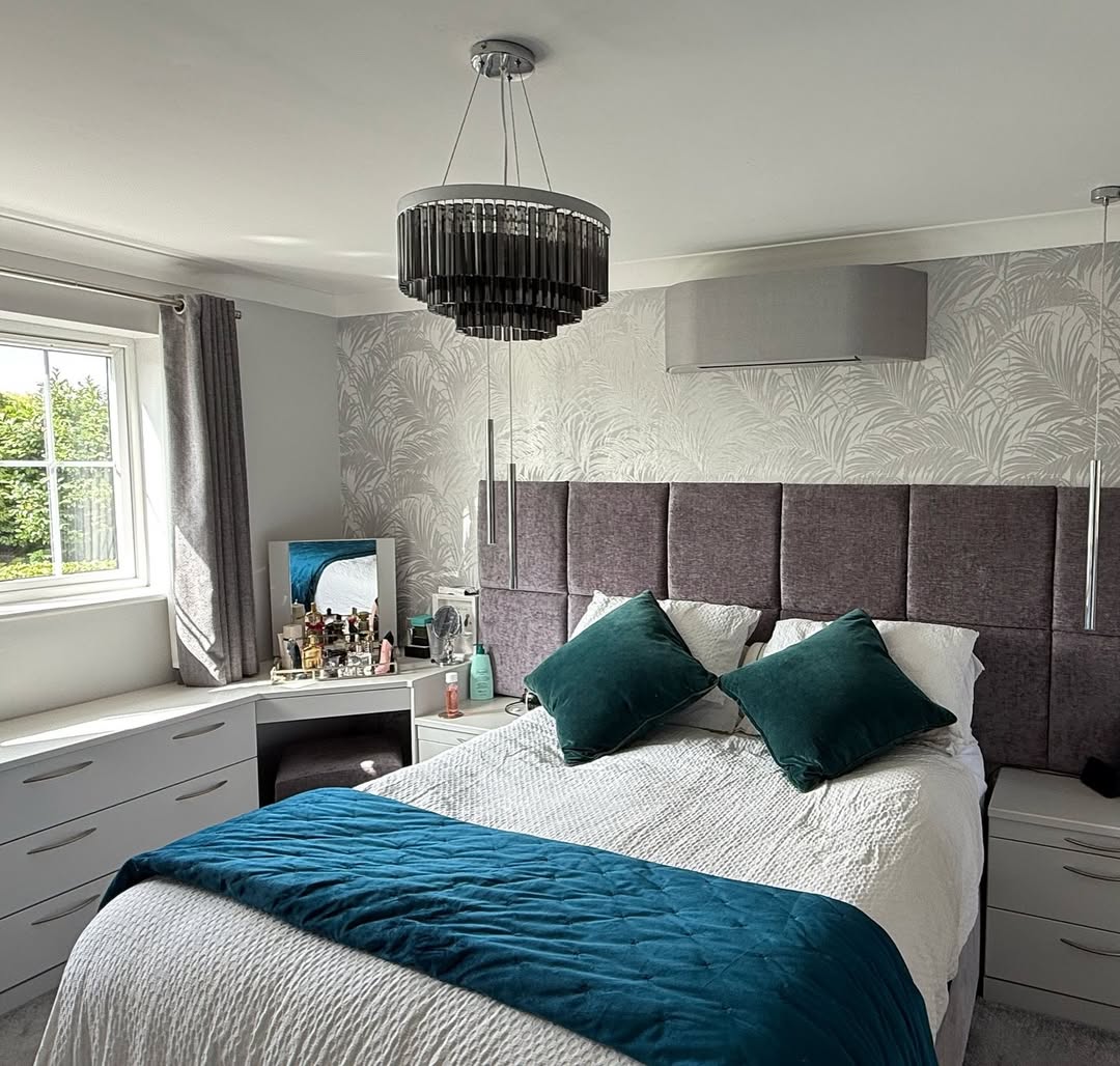 bedroom air conditioning installed