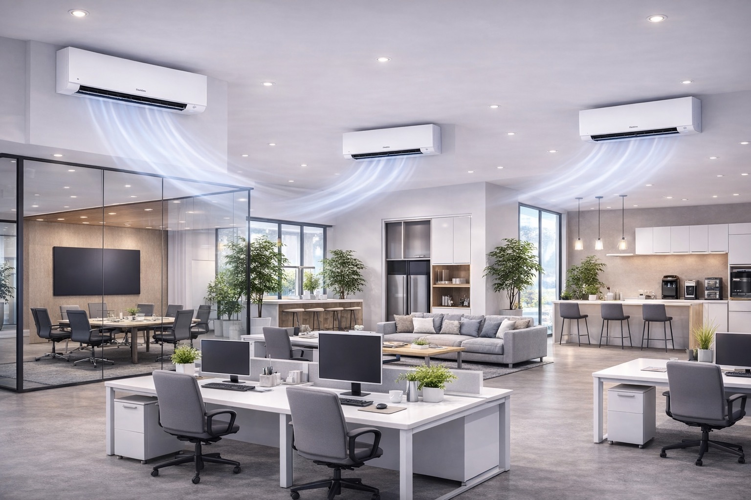 commercial Multi split air con