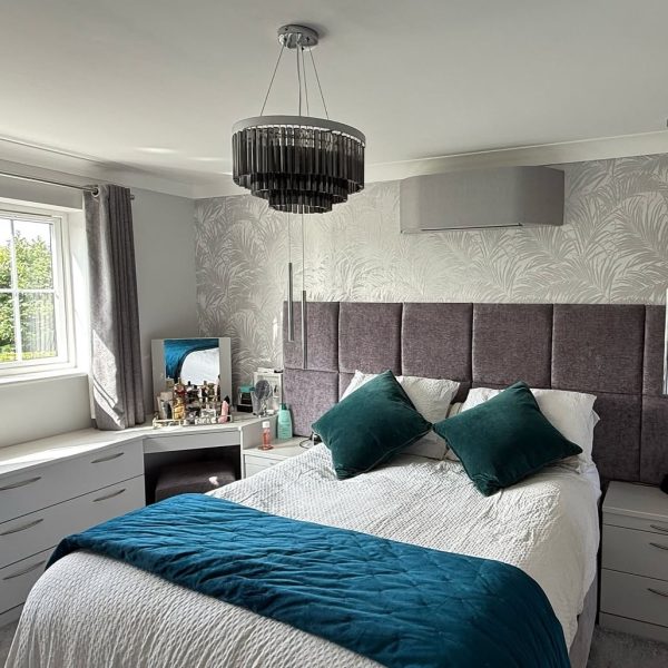 bedroom air conditioning installed